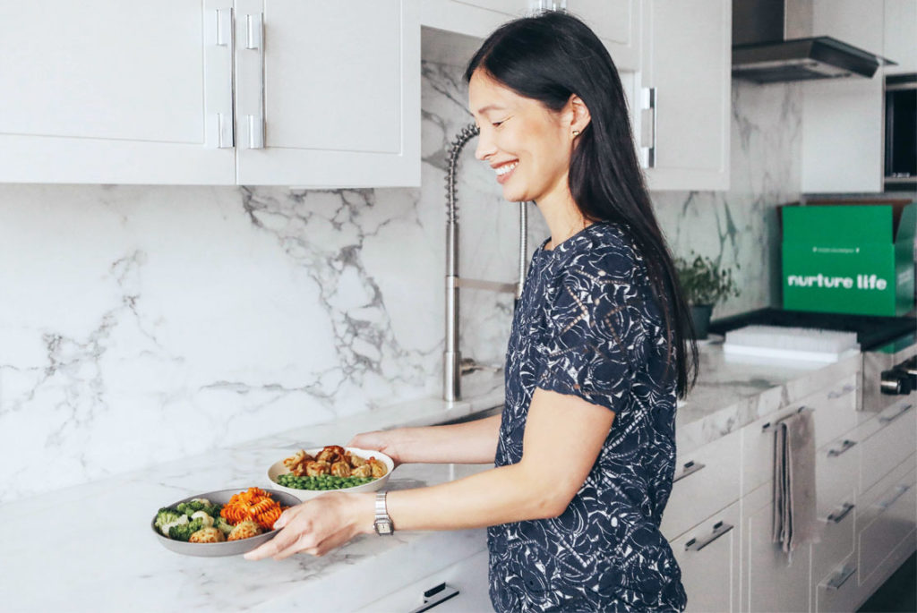 serving Nurture Life meals